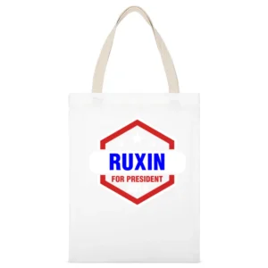 Ruxin For President 2016 The League TV Show White Canvas Tote Shopping Bag