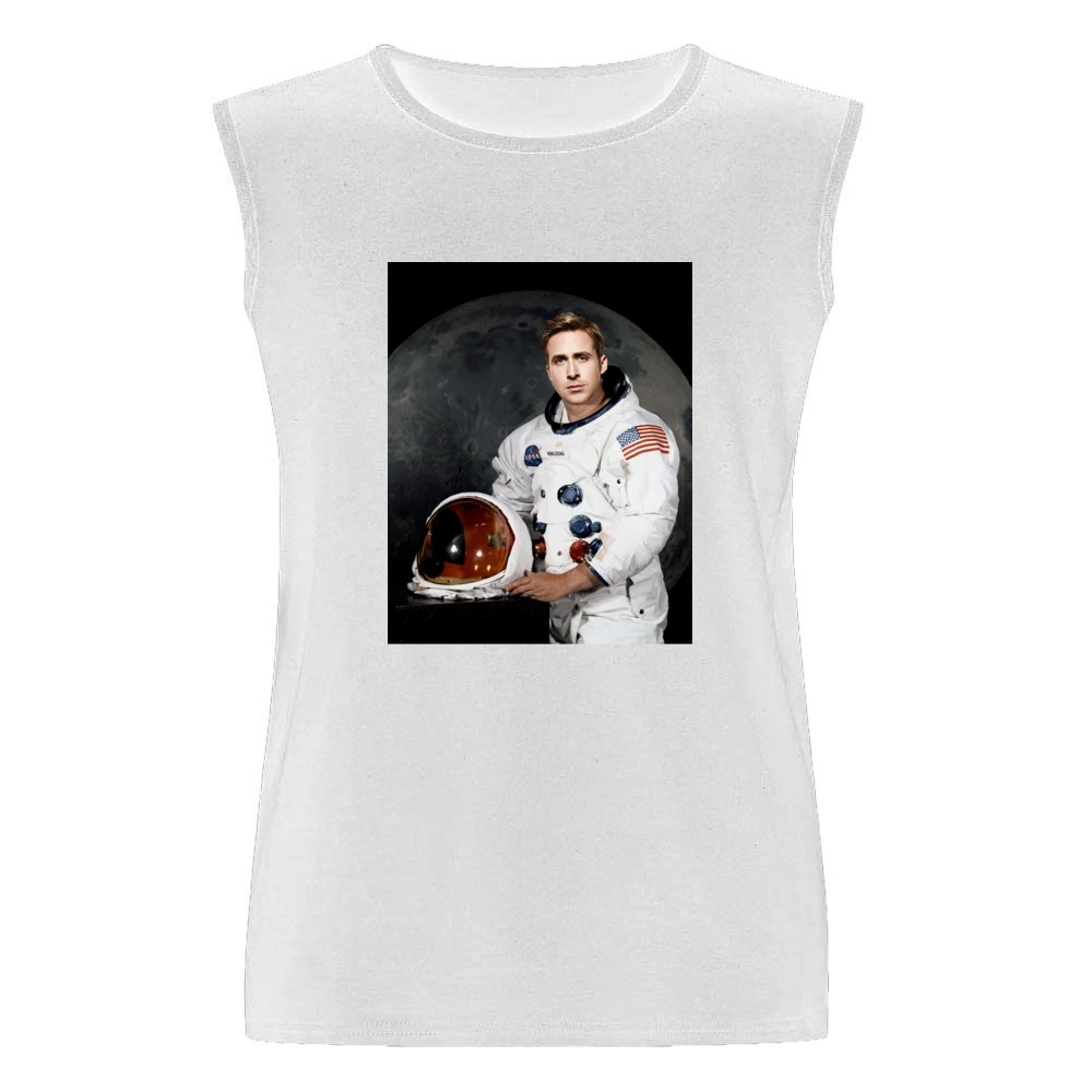 Ryan Gosling Neil Armstrong First Man On The Moon New Movie Men Sleeveless T-Shirt
