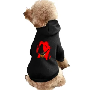 Ryusuke Minami Ray playing Lucile guitar red splashing silhouette beck Pet Apparel Clothes