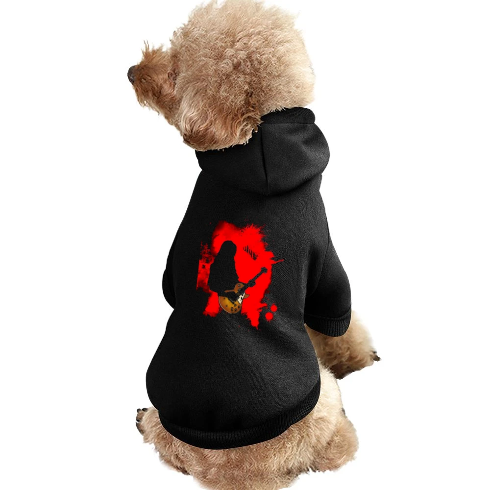 Ryusuke Minami Ray playing Lucile guitar red splashing silhouette beck Pet Apparel Clothes