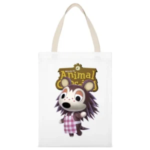 Sable Able From Animal Crossing Nintendo Video Game Fan White Canvas Tote Shopping Bag