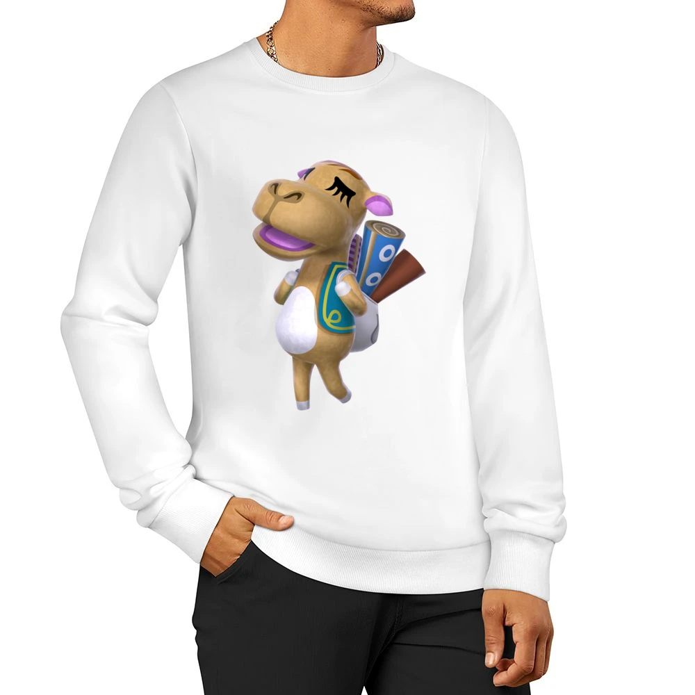 Saharah From Animal Crossing Nintendo Character Video Game Men Pullover Sweatshirt