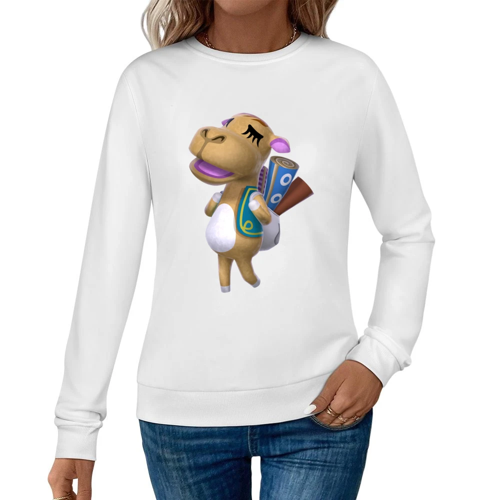 Saharah From Animal Crossing Nintendo Character Video Game Women Pullover Sweatshirt