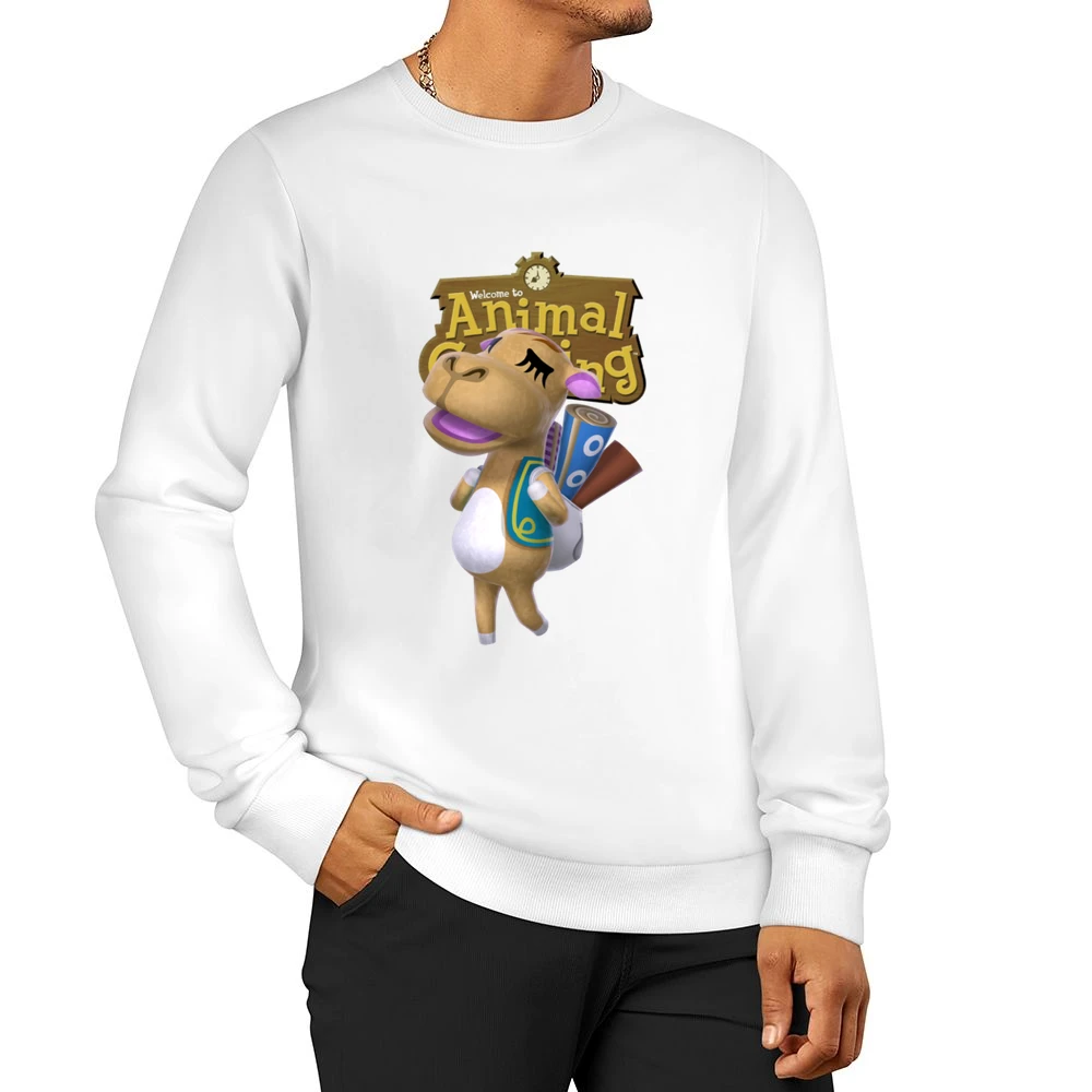 Saharah From Animal Crossing Nintendo Video Game Fan Men Pullover Sweatshirt