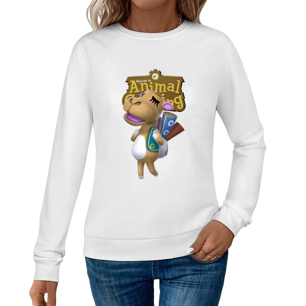 Saharah From Animal Crossing Nintendo Video Game Fan Women Pullover Sweatshirt