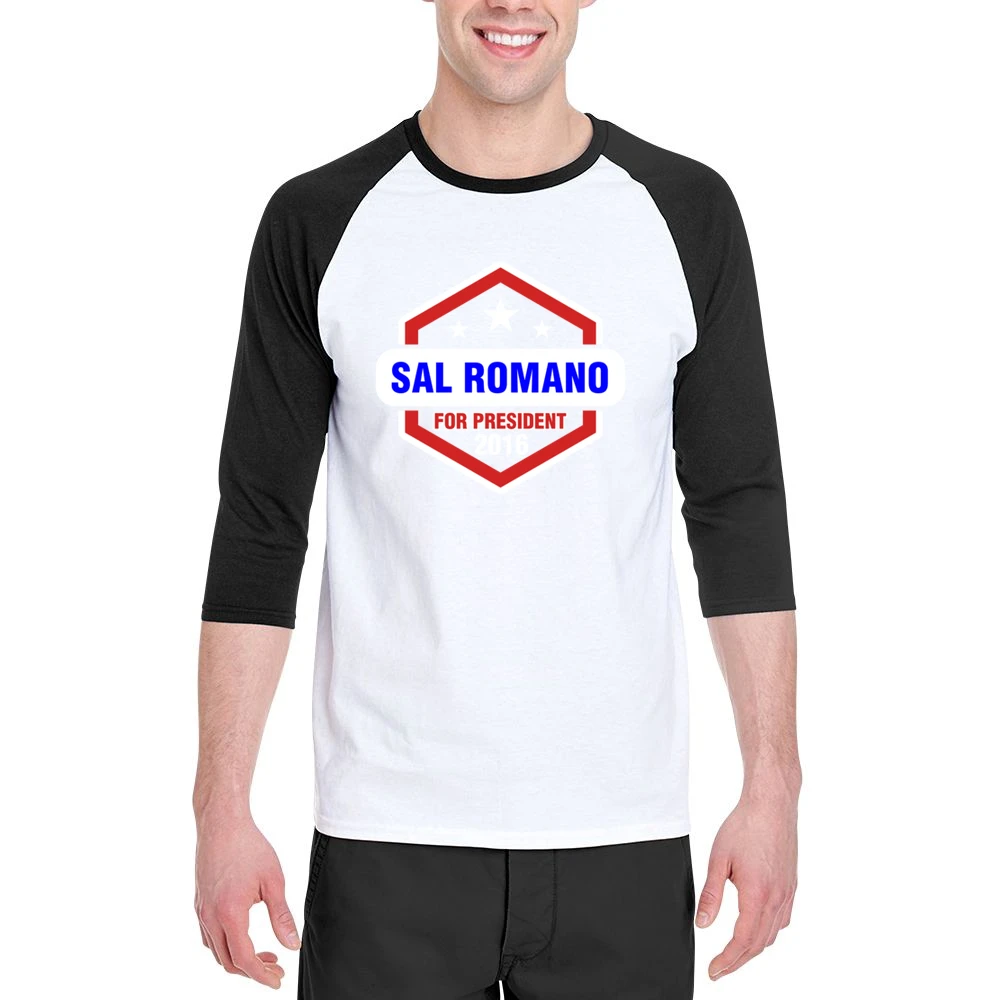 Sal Romano For President 2016 Mad Men TV Show Men 3/4 Sleeve T-Shirt