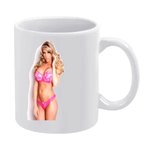 Samantha Saint Pornstar White Mug