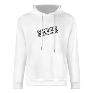 Samurai Champloo black text anime manga European Size Men Hoodie