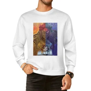 Sasuke Uchiha Naruto Uzumaki and the sage of the six path anime manga European Size Pullover Sweater