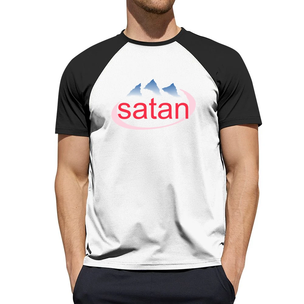 Satan Funny Water Parody Men Short Sleeve T-Shirt