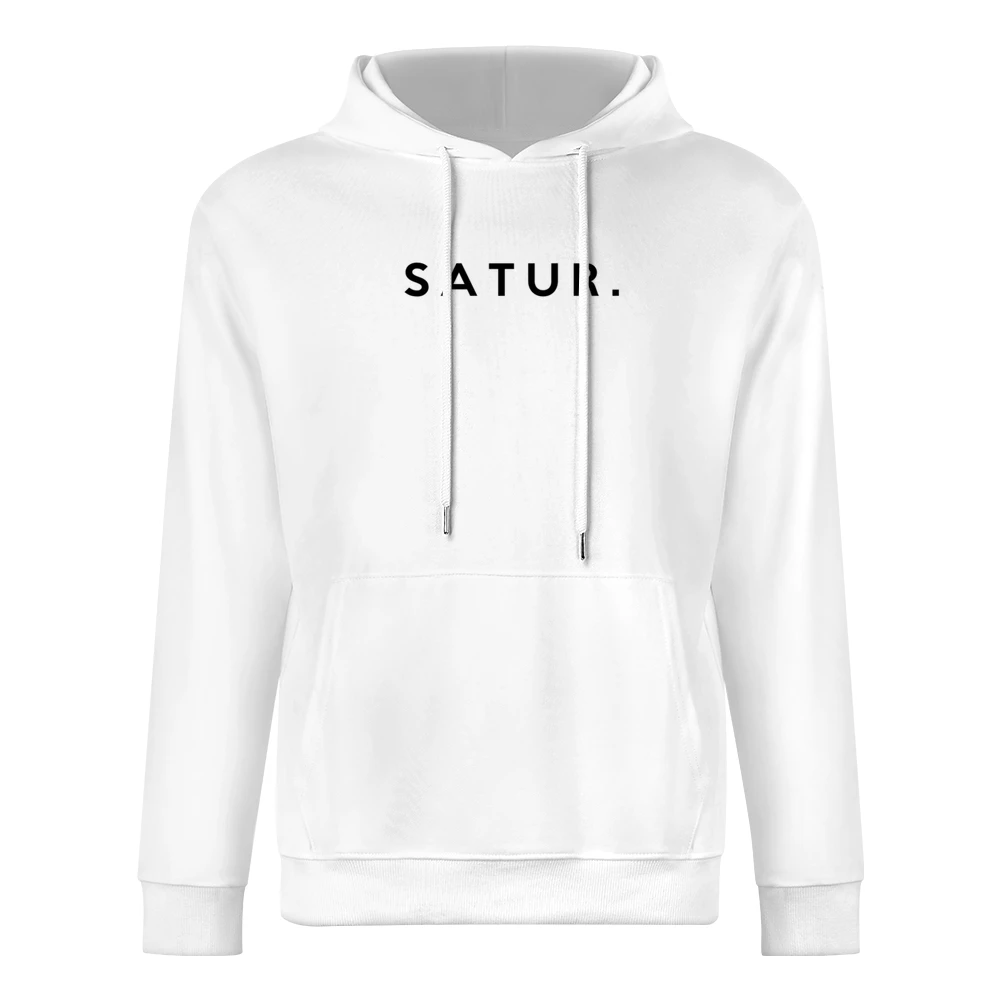 Saturday Fun Short Form Days Of The Week Popular Graphic European Size Men Hoodie