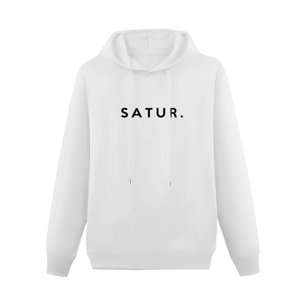 Saturday Fun Short Form Days Of The Week Popular Graphic Men Hoodie Without Pocket