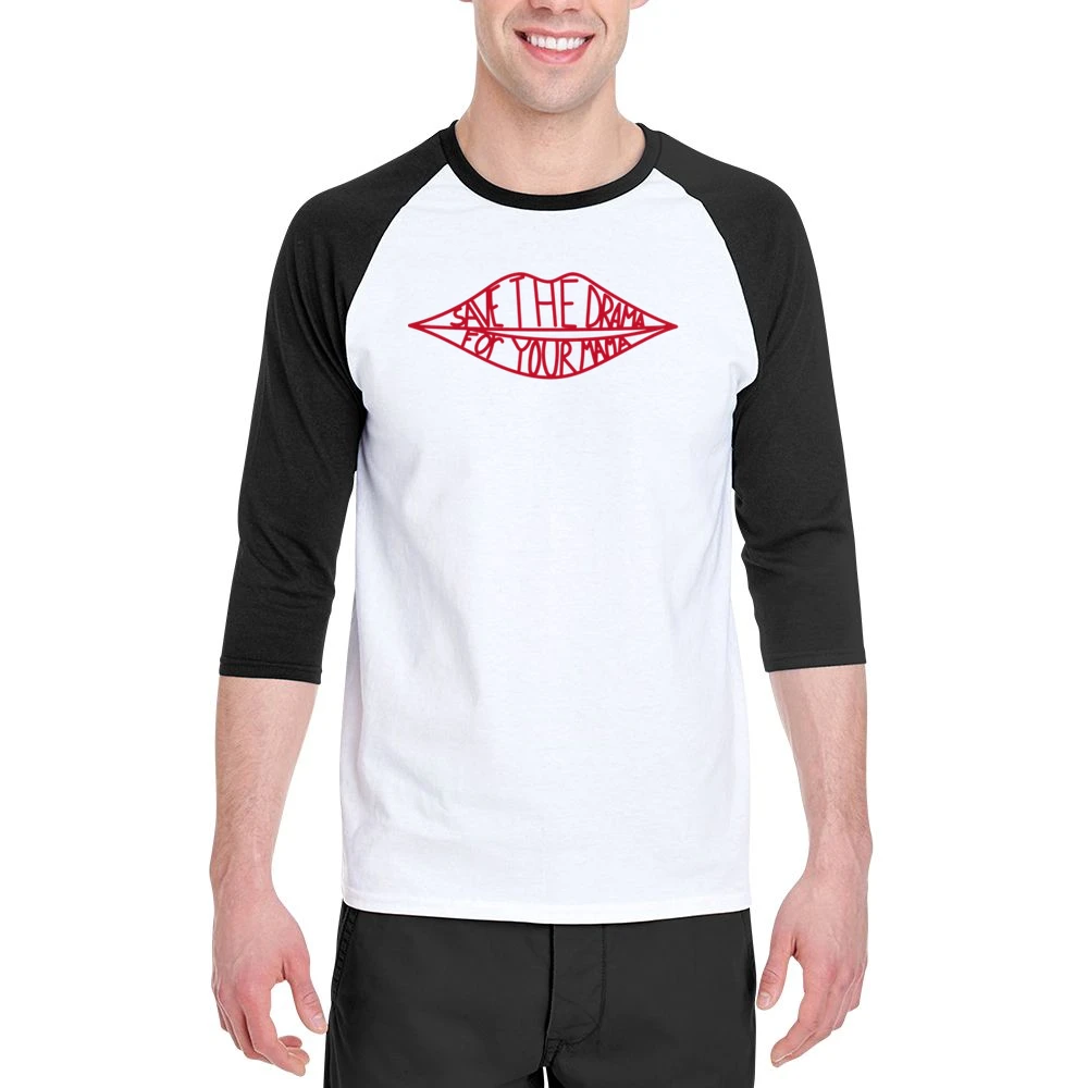 Save The Drama For Your Mama Rachel Green Friends Tv Show Funny Ladies Men 3/4 Sleeve T-Shirt