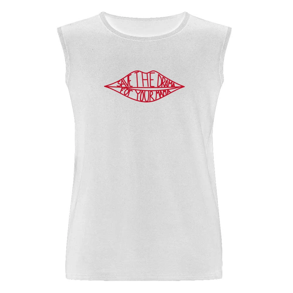 Save The Drama For Your Mama Rachel Green Friends Tv Show Funny Ladies Men Sleeveless T-Shirt