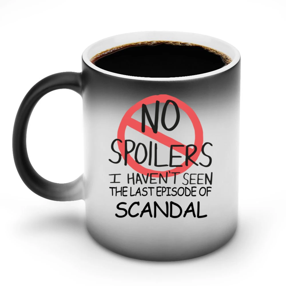 Scandal No Spoilers Last Episode Tv Funny Discoloration Mug