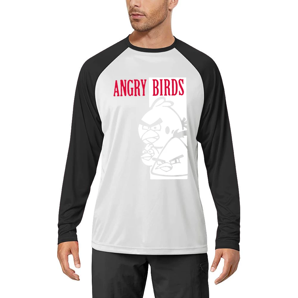 Scarface angry bird parody funny Men Long Sleeve T-Shirt