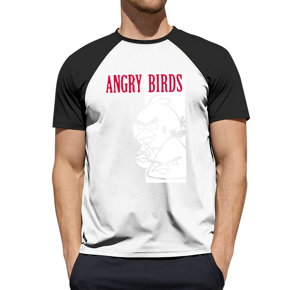 Scarface angry bird parody funny Men Short Sleeve T-Shirt