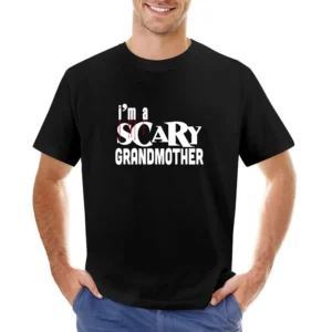 Scary Grandmother Tshirt (all Styles And Colors Available) Asian Size Men T-Shirt