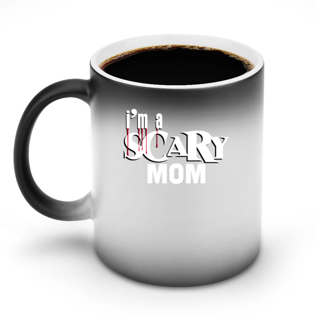 Scary Mom Tshirt (all Styles And Colors Available) Discoloration Mug