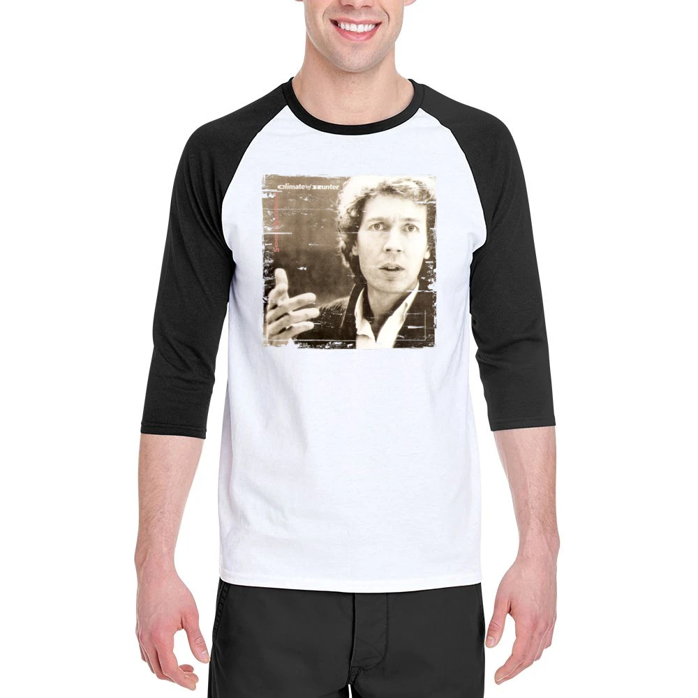 Scott Walker Climate Of The Hunter Album Cover Distressed Image T Shir Men 3/4 Sleeve T-Shirt