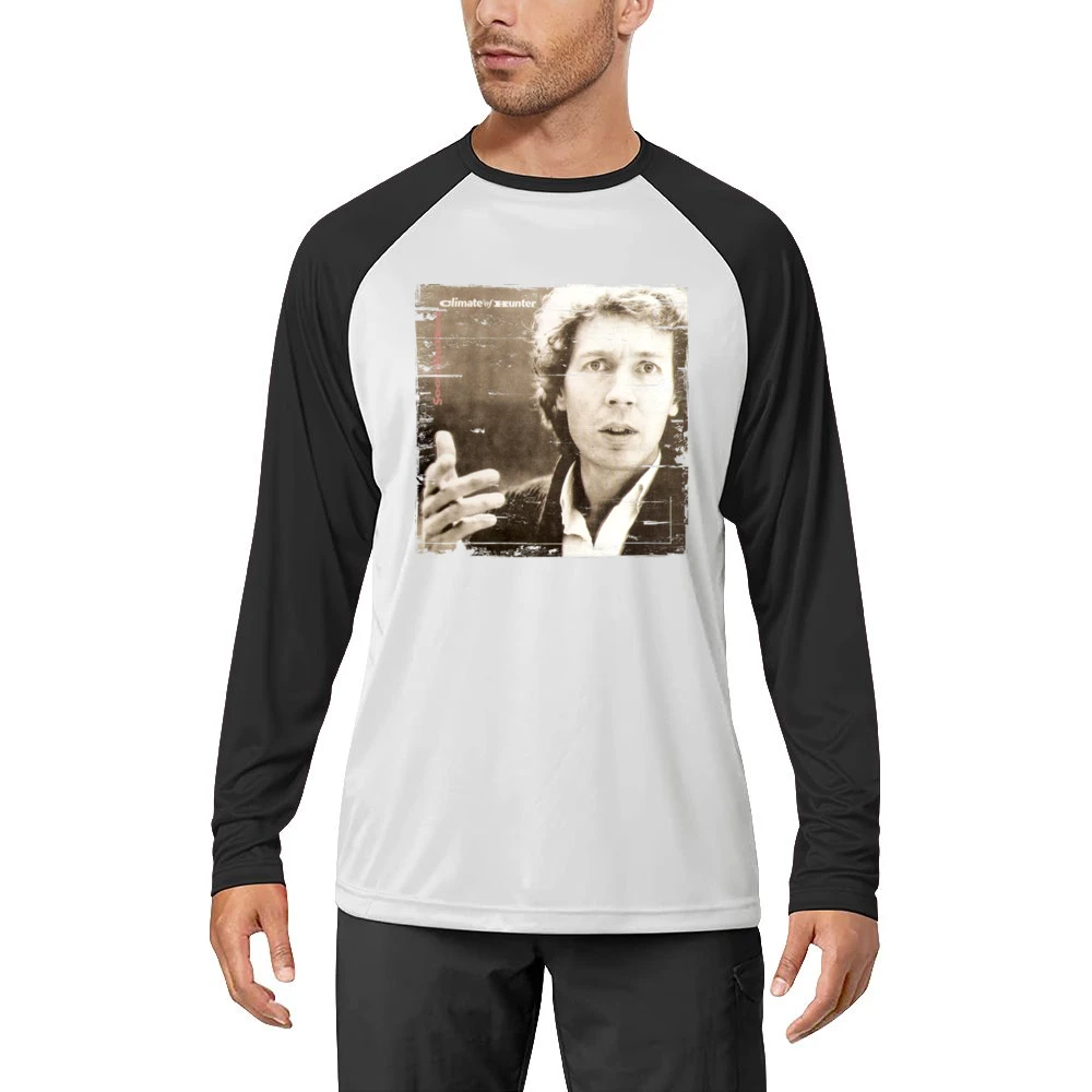 Scott Walker Climate Of The Hunter Album Cover Distressed Image T Shir Men Long Sleeve T-Shirt