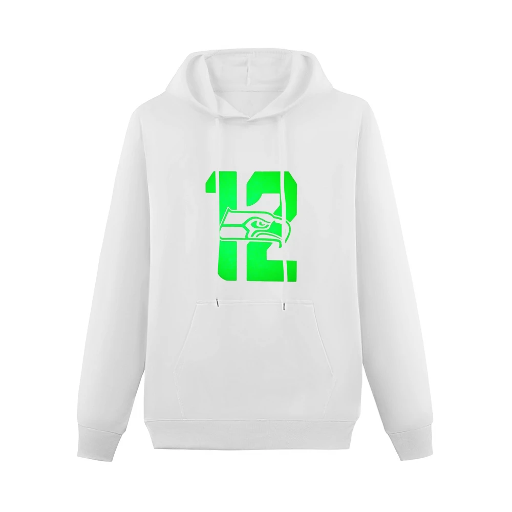 Seatle Football Team 12th Man Men Hoodie With Pocket