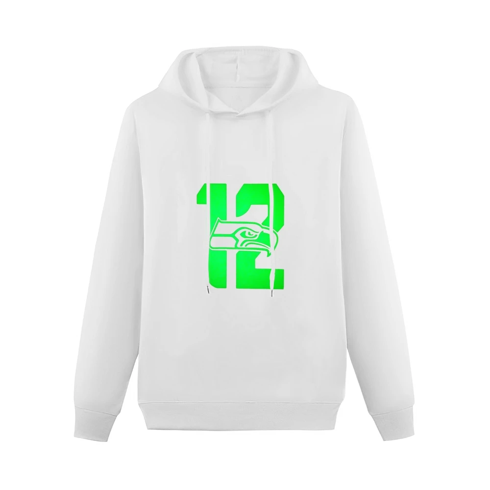 Seatle Football Team 12th Man Men Hoodie Without Pocket