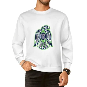 Seattle Football 12th Man European Size Pullover Sweater