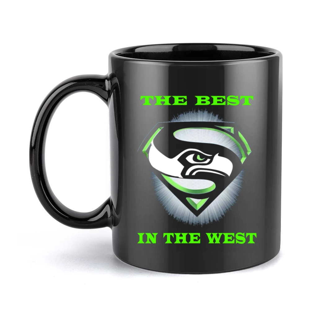 Seattle Seahawks The Best In The West Tshirt Black Mug