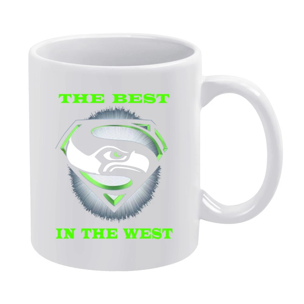 Seattle Seahawks The Best In The West Tshirt White Mug