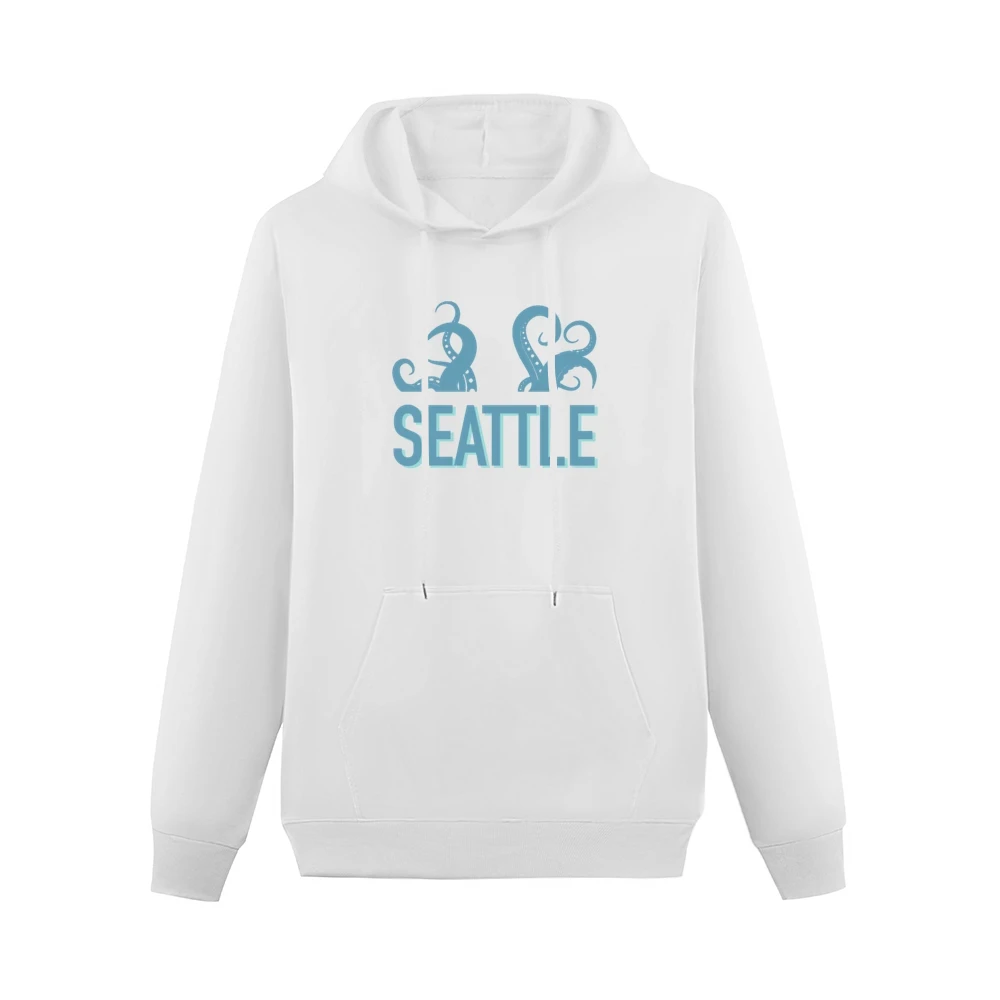 Seattle Washington Kraken Hockey Fan Men Hoodie With Pocket