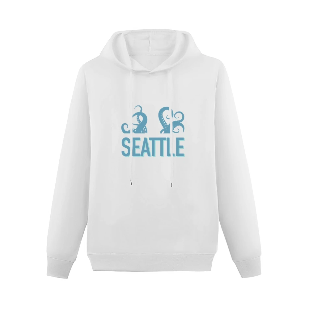 Seattle Washington Kraken Hockey Fan Men Hoodie Without Pocket