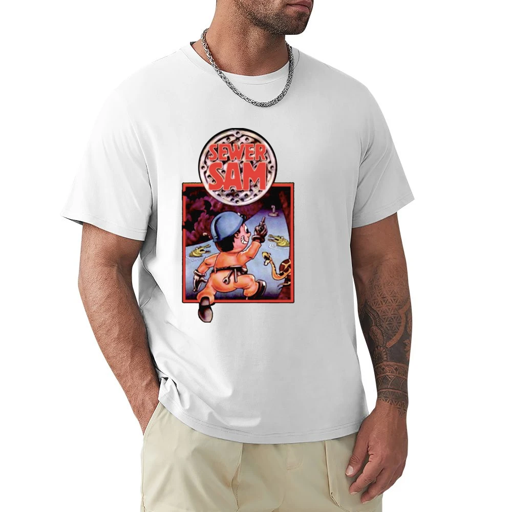 Sewer Sam Video Game Retro 80s Premium Men T-shirt
