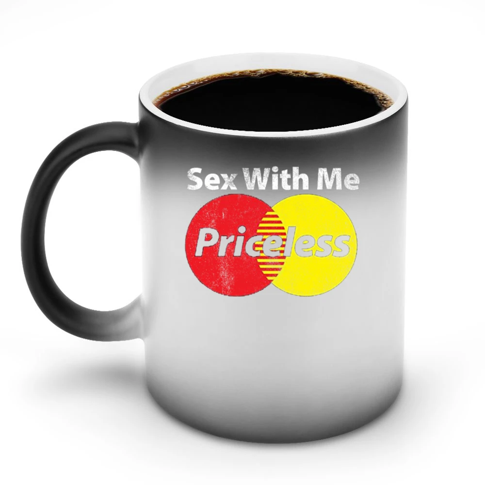 Sex With Me Priceless Funny Mastercard Parody Cool Nathan Sykes Graphi Discoloration Mug