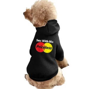 Sex With Me Priceless Funny Mastercard Parody Cool Nathan Sykes Graphi Pet Apparel Clothes