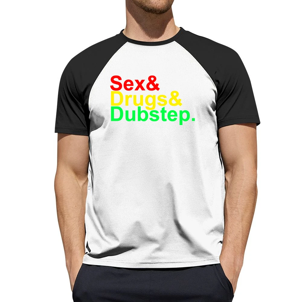 Sex and Drugs and Dubstep Music Men Short Sleeve T-Shirt