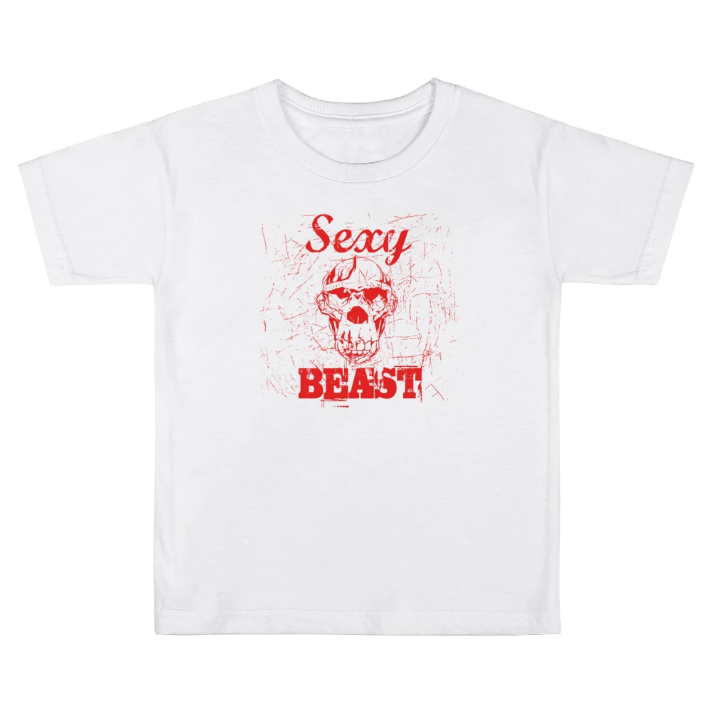 Sexy Beast Funny Joke Kids Boys Girls T-Shirt