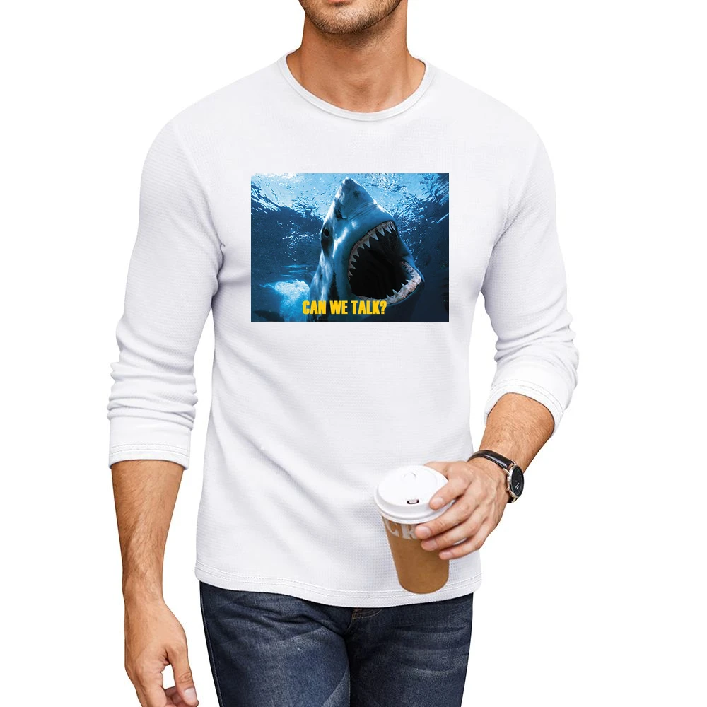 Shark Week Tv Men CrewNeck Long Sleeve T-Shirt