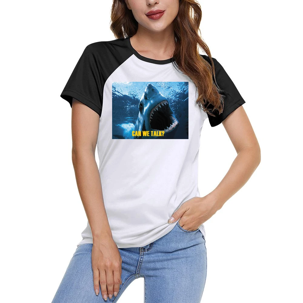 Shark Week Tv Women Ladies Short Sleeve T-Shirt