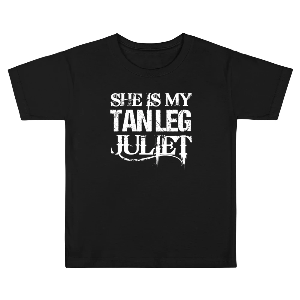 She Is My Tan Leg Juliet Country Music Aldean Fun Couples Graphic T Sh Kids Boys Girls T-Shirt