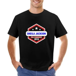Sheila Jackson For President 2016 Shameless TV Show Asian Size Men T-Shirt