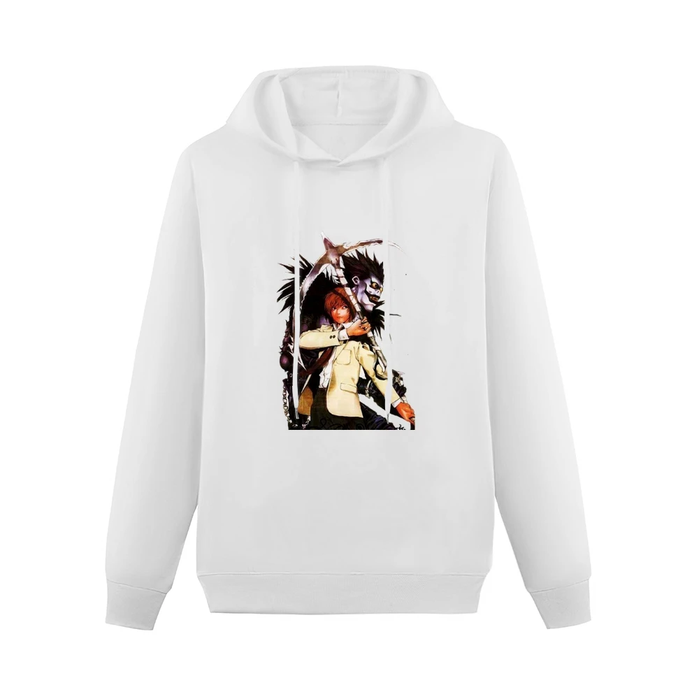 Shinigami Ryuk and yagami light Kira killer Death Note Men Hoodie Without Pocket