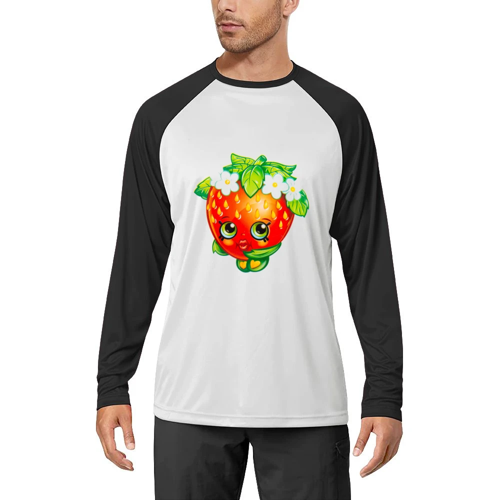Shopkins Strawberry Kiss Men Long Sleeve T-Shirt