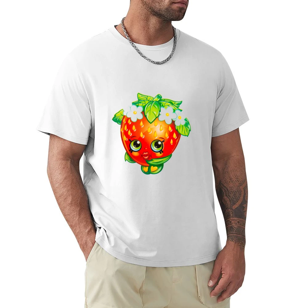 Shopkins Strawberry Kiss Premium Men T-shirt