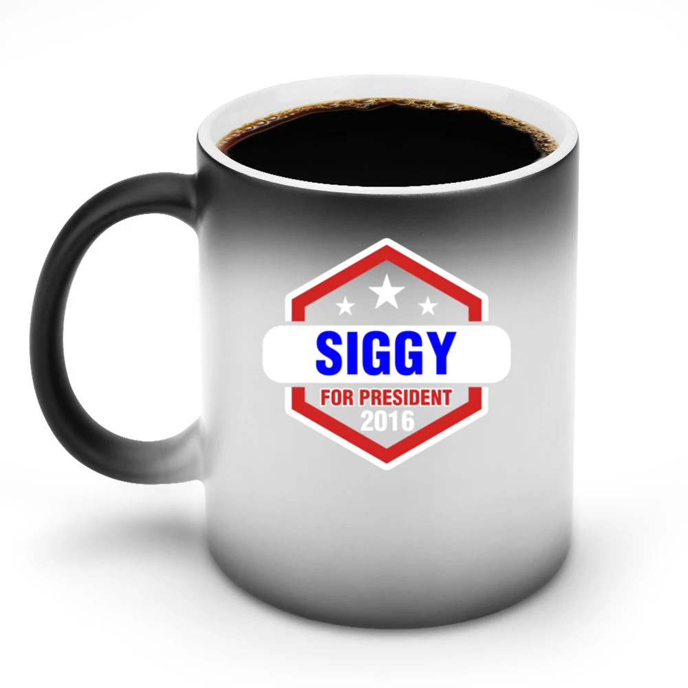 Siggy For President 2016 Vikings TV Show Discoloration Mug