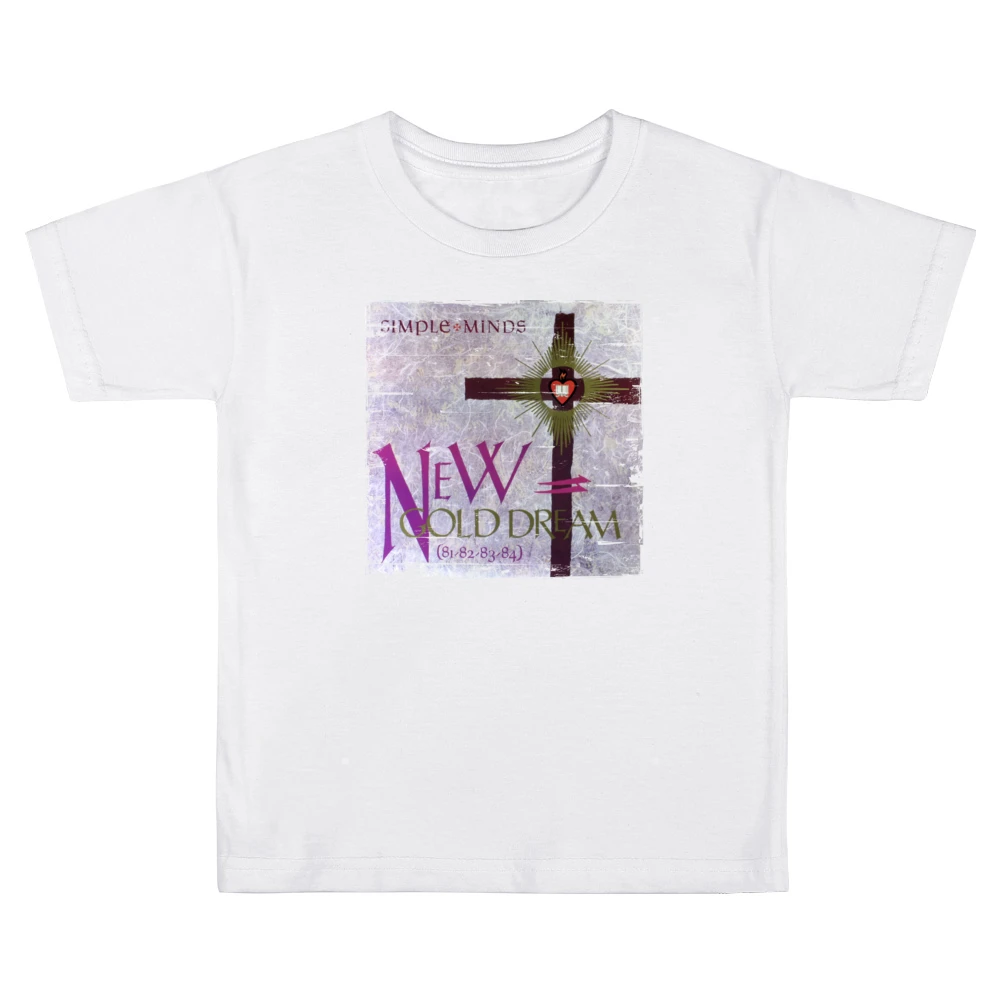 Simple Minds New Gold Dream Album Cover Distressed Image Kids Boys Girls T-Shirt