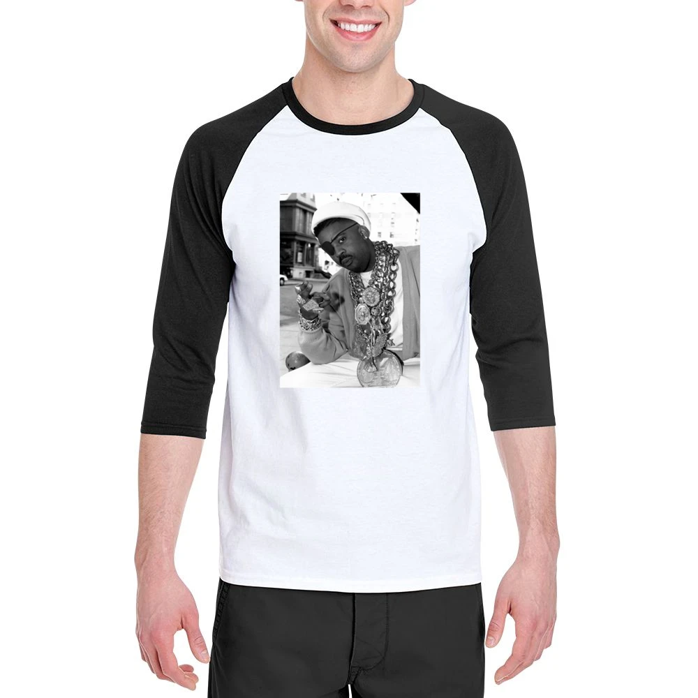 Slick Rick Tshirt (All Colors Available) Men 3/4 Sleeve T-Shirt