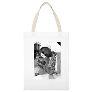 Slick Rick Tshirt (All Colors Available) White Canvas Tote Shopping Bag