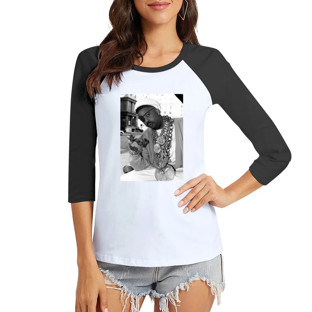 Slick Rick Tshirt (All Colors Available) Women Ladies 3-4 Sleeve T-Shirt
