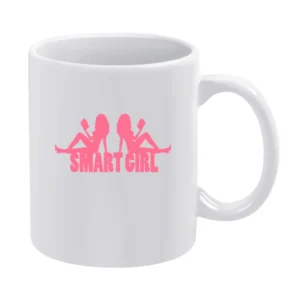 Smart Girl White Mug